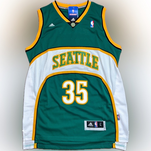 Seattle SuperSonics Swingman Jersey ✈️ FREE SHIPPING - Picture 2 of 3